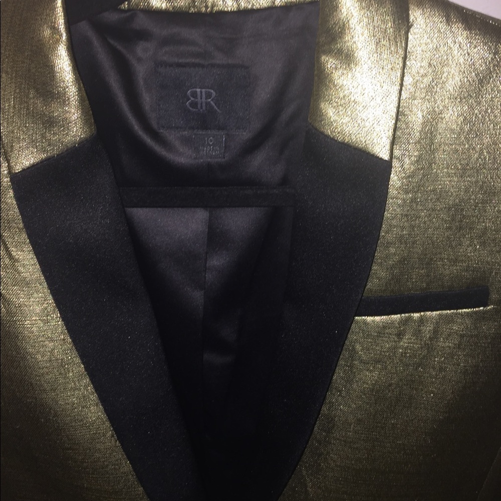 Banana Republic Monogram Gold Blazer - Picture 12 of 13